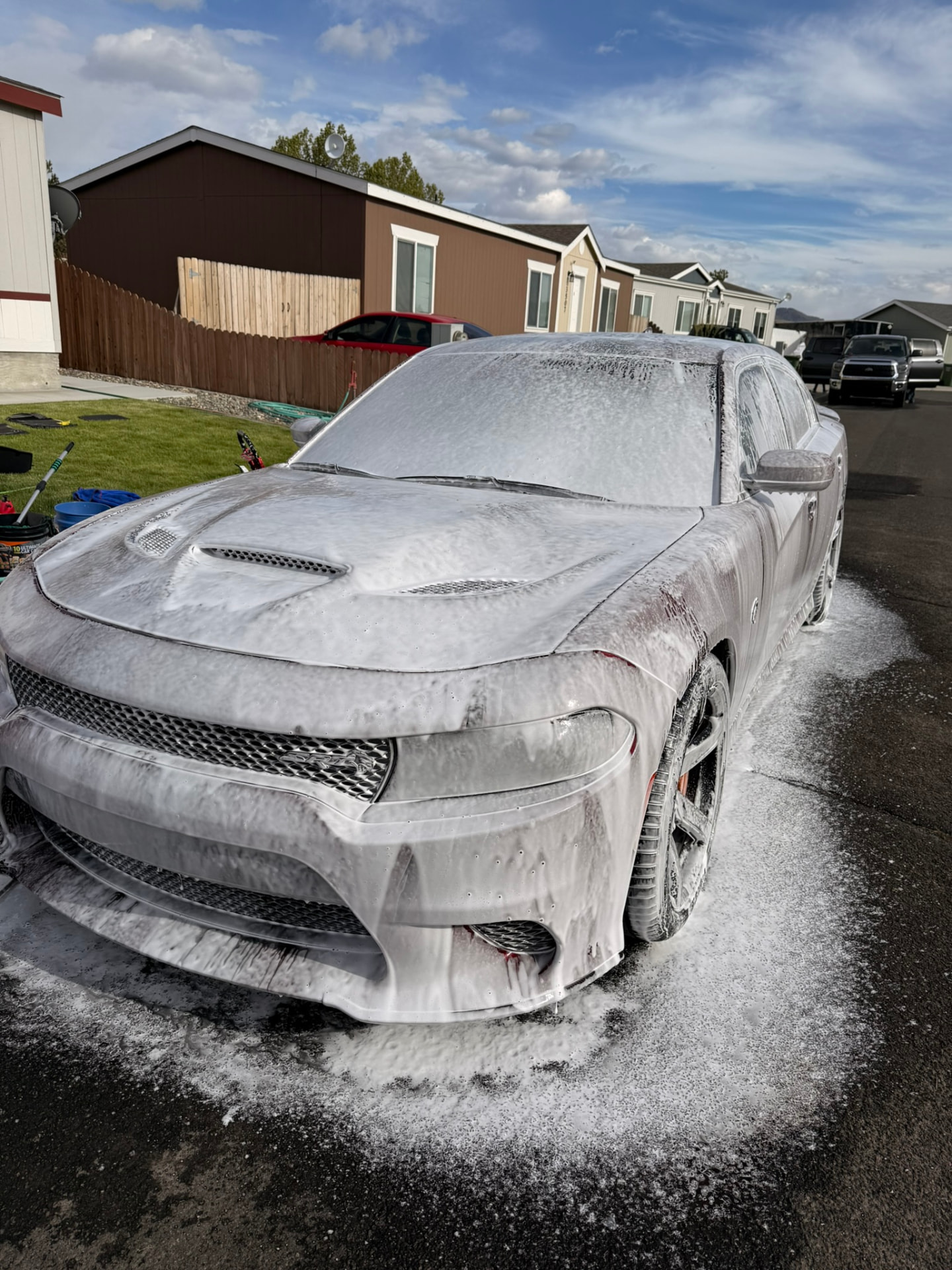 Charger — foam bath